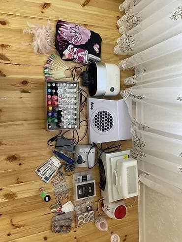 Manikür və dırnaq dizaynı üçün tam dəst Peşəkar salon və ya evdə