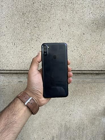 printer satilir: Samsung Galaxy A11, 32 GB, rəng - Qara, Düyməli, Sensor, Barmaq izi — 10