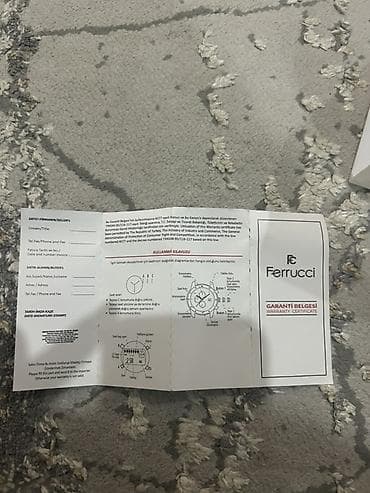 lalafo saat: Ferrucci qol saatı – orijinal qablaşdırma və zəmanət sənədi ilə — 4