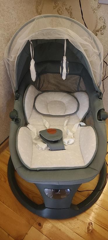 murad mebel: Oğlan və qız üçün, Dördbucaq, Beşik, Dəstsiz, Matras ilə, Yellənmə mexanizm ilə — 3