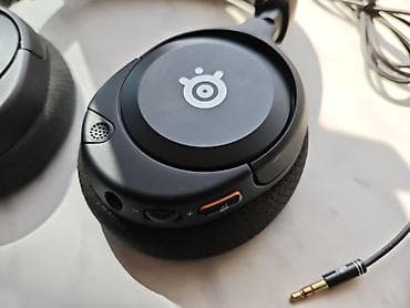 Qulaqcıqlar: İşlənmiş Simli Qulaqcıqlar, SteelSeries, rəng - Qara — 3