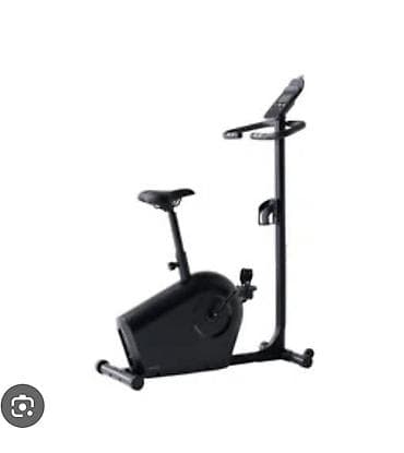 Stasionar velosiped – ev və ofis üçün kompakt kardio trenajor - Qara