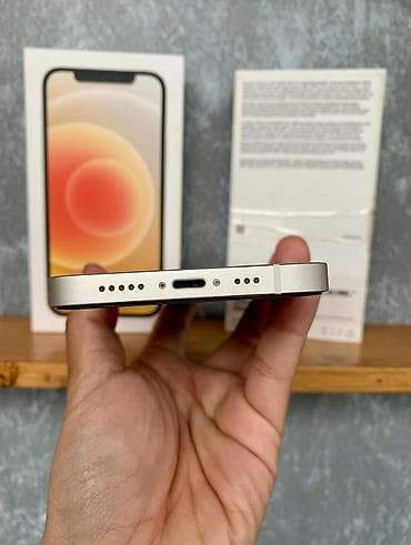 apple ipad 11: IPhone 12, 128 GB, Ağ, Zəmanət, Kredit, Simsiz şarj — 5