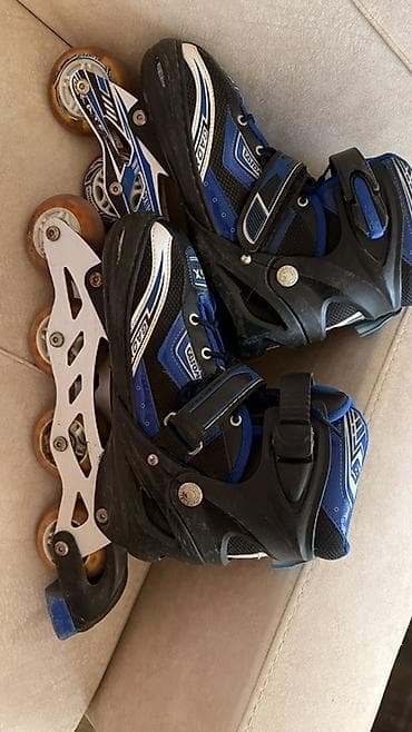 roliki: Rolikler (inline skates) – mavi/qara dizayn - 38–41 ölçü aralığı — 3