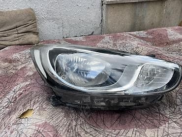 led spoyler: Hyundai accsent (2012–2015, GD) üçün ön fara komplekti – sol və sağ — 2
