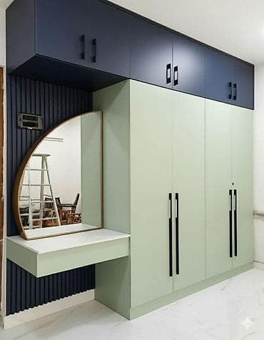 siyirmeli: Düz dolab, Dəhliz üçün, Yataq otağı üçün, Qarderob, Açılan, Korpuslu, 6 qapı — 8