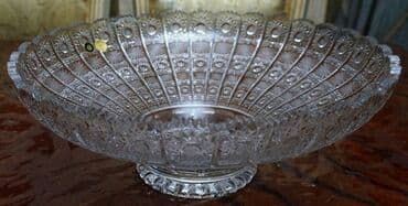 meyvə tərəvəz: Meyvə qabı Bohemia Tərkibi 24% massikot mineraldan (PbO) ibarət — 1