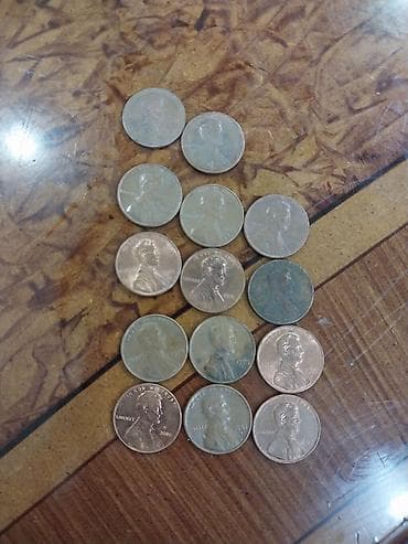 ABŞ xırda pulları kolleksiyası – müxtəlif nominal və illər Tərkib: - — 3