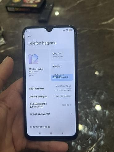 poco f8 pro: Redmi Note 8, 64 GB, rəng - Mavi — 5