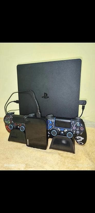 sony magintafon: PlayStation 4 Slim oyun konsolu – 5 TB yaddaş paketi Xüsusiyyətlər: - — 2