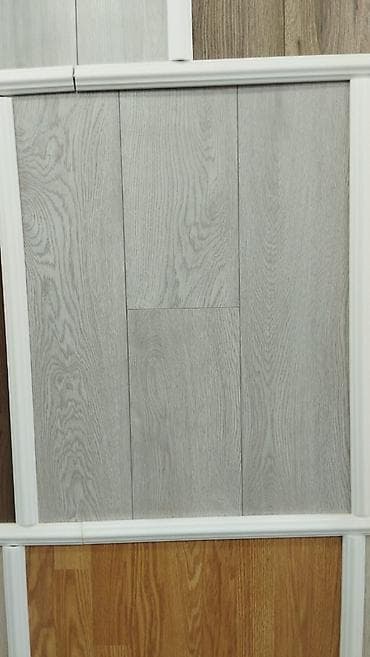 Laminate döşəmə – boz palıd naxışlı - Material: yüksək sıxlıqlı HDF