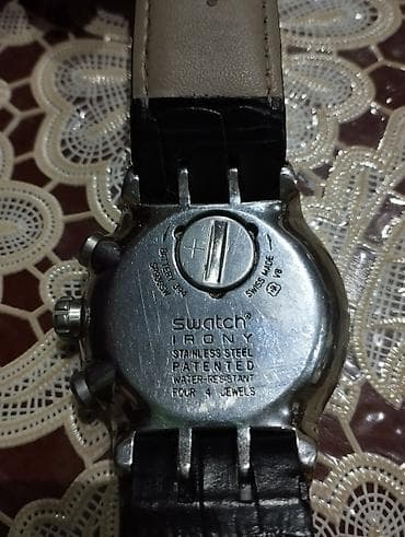 swatch saati: İşlənmiş, Qol saatı, Swatch, rəng - Ağ — 6