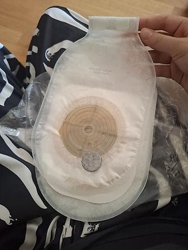 Tek istifadəlik ostomiya (stoma) torbası – filtrli, yapışqan əsaslı lalafo.az -da Tek istifadəlik ostomiya (stoma) torbası – filtrli, yapışqan əsaslı