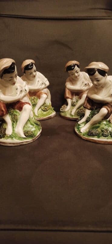 Digər kolleksiyalar: Qədimi mətbəx və dekor kolleksiyası - 3 ədəd şəbəkəli mis/latun qab — 33