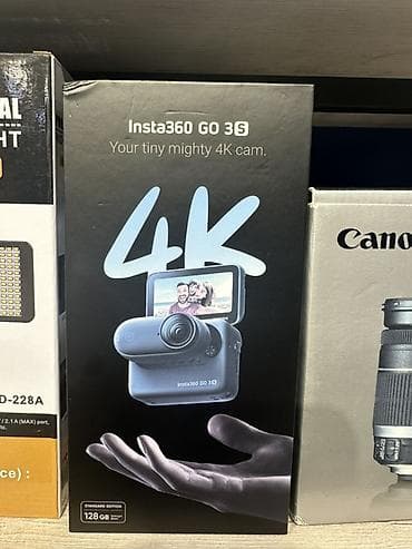 minifit pod: Insta360 GO 3S – super yığcam 4K aksiya kamerası - 4K video çəkilişi — 1