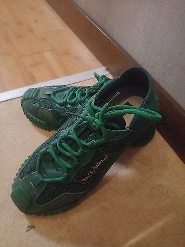 1defe geyinilib Dolce & Gabbana kişi/kadın idman ayaqqabısı –