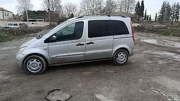 opel astra 2017: Mercedes-Benz Vaneo, gümüş rəng, minivan/geniş ailə avtomobili — 4