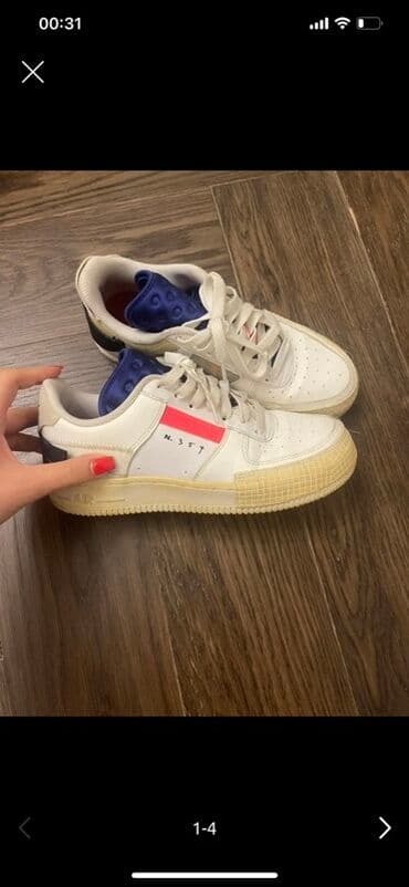 qadın krosovkaları yay üçün: Məhsul: Krossovka cütü Təsvir: - Model stilinə uyğun, ağ əsas rəngdə — 2