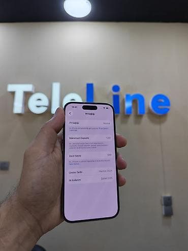 ipad 4 pro: IPhone 15 Pro, 256 GB, Natural Titanium, Zəmanət, Simsiz şarj, Face ID — 3