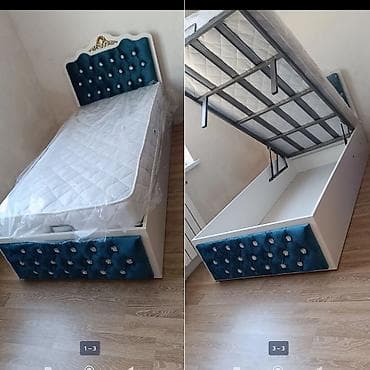 tek krafat: Yeni, Təknəfərlik çarpayı, Bazalı, Matras ilə, Siyirməsiz — 3