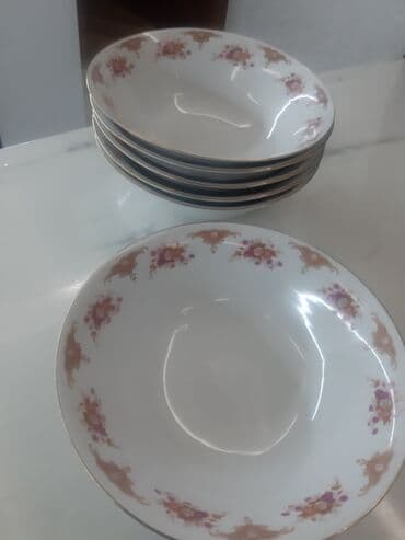 heinz kasa qiymeti: Kasalar, 6 ədədli dəst, rəng - Ağ, Farfor — 3