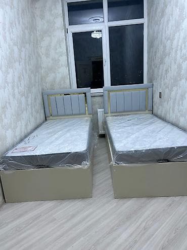 Ev üçün mebel: 2 təknəfərlik çarpayı, Yeni — 5