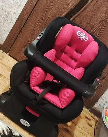 Uşaq avtomobil oturacağı – Delijan Elite New - Rəng: çəhrayı/qara - — 1