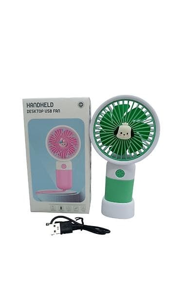su ile isleyen ventilyator: USB-lə işləyən əl və stolüstü ventilyator - Tip: Handheld Desktop USB — 1