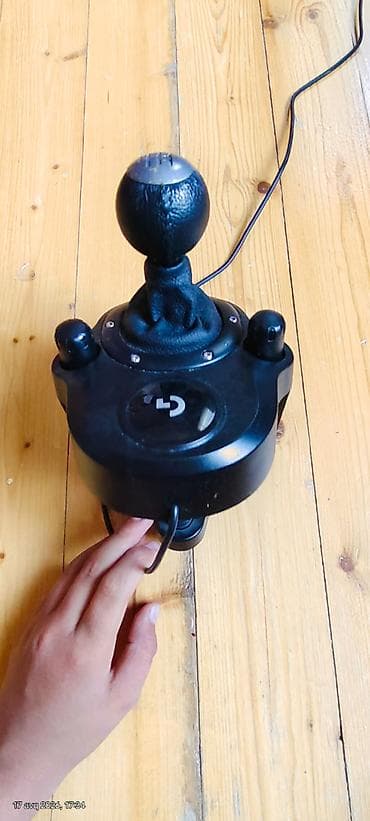 🎮 Logitech sükan dəsti satılır Logitech sükan, skorus (sürət dəyişmə — 4