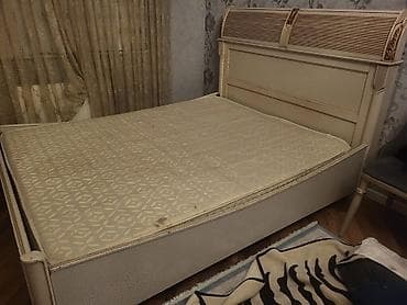 iwlenmiw perdeler: İşlənmiş, İkinəfərlik çarpayı, Bazasız, Matras ilə, Siyirməsiz — 3