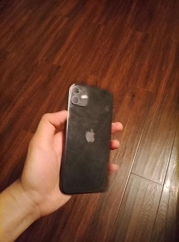 ayfon 16 e: IPhone 11, Qara, Simsiz şarj — 1