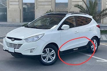Hyundai ix35 üçün yan pilləkən/poroq dəsti - Model uyğunluğu: Hyundai