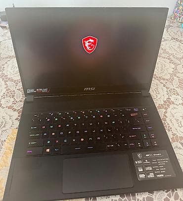 ssd: Təcili MSI GS66 Stealth oyun və yaradıcılıq noutbuku satılır. Alıcıya — 2