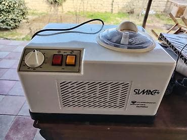 Simac dondurma aparatı – kompressorlu, metal kase və qarışdırıcı