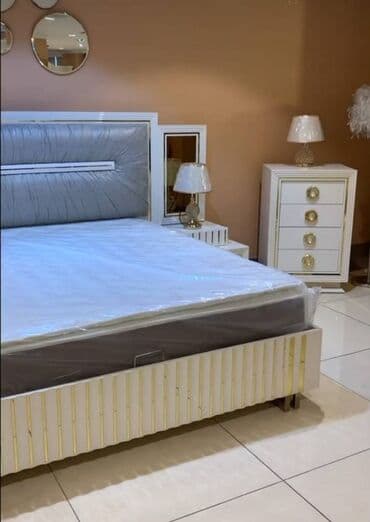 шкаф купе по индивидуальному заказу: İkinəfərlik çarpayı, 2 tumba, Dolab, Komod, Türkiyə, Yeni — 3