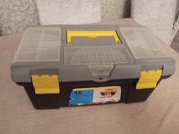 alet qutusu: Alət qutusu – 16 inch (40×24×19.6 sm) - Material: möhkəm plastik — 1