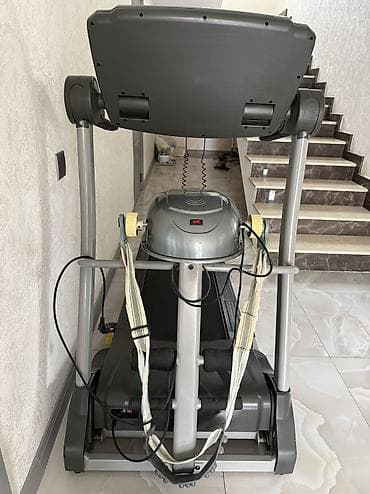 Alman istehsalı qaçış trenajoru (treadmill) - 2 mühərrikli sistem — 3