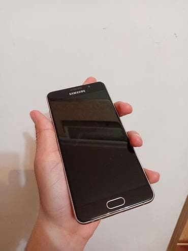 samsung galaxy c5 ekran: Samsung Galaxy A5 2016, 16 GB, rəng - Qara, Barmaq izi — 1