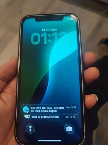 tek sexsiyyet vesiqesi ile telefon: IPhone 12, 64 GB, Yaşıl, Face ID — 10