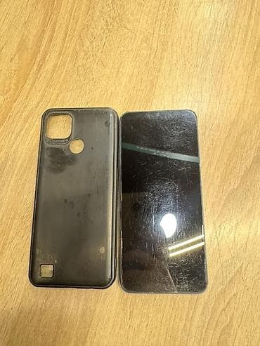 micro qulaq: Realme C21, 2 GB, rəng - Mavi, Barmaq izi — 3