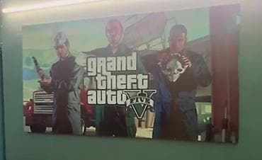 Ковры: Məhsul: Divar üçün dekorativ posterlər dəsti - Mövzu 1: Grand Theft — 1