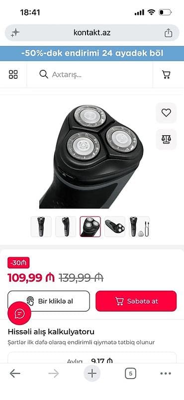 epson 660 printer: PHILIPS Shaver 1000 Series – elektrik ülgüc - 3 döner kəsici başlıq — 1