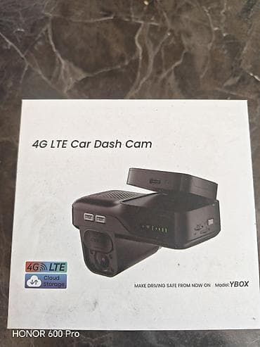 all in one: 4G LTE avtomobil videoregistratoru (dash cam), YBOX model. Avtomobil — 1