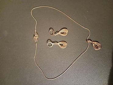 Yeni?Beli 50faiz endirimle Zərgərlik dəsti – kolye və sırğalar -