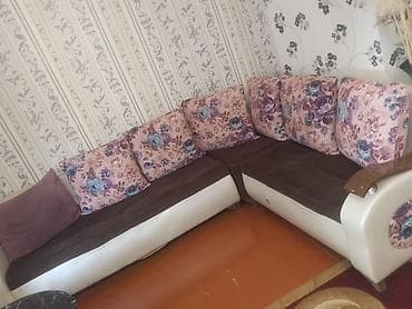 oturaca: Künc divan dəsti - Forma: L-şəkilli künc divan, 3 hissədən yığılır. - — 4