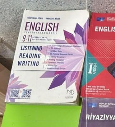 Digər: 2025 test topluları satılır. Kitablar səliqəli vəziyyətdədir, yalnız — 2