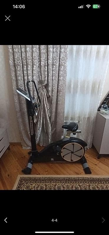 Stasionar velosiped – evdə kardio və fitnes üçün. Xüsusiyyətlər: -