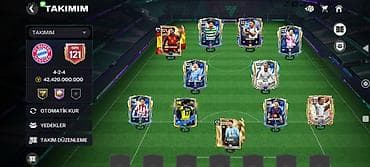 fifa 21: EA FC Mobile oyun hesabı – yüksək reytingli heyət REAL ALİCİYA ENDİRİM — 1