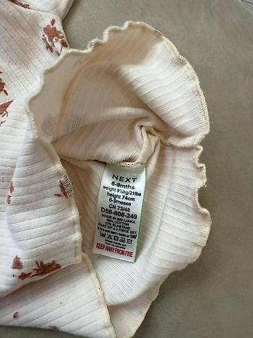 varatnikli koynekler: Bu dəstə şirin və praktik uşaq kadife kombinezonu və üzərində gül — 5