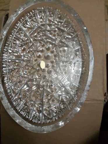 набор посуды: Vaza dəsti, Xrustal — 2